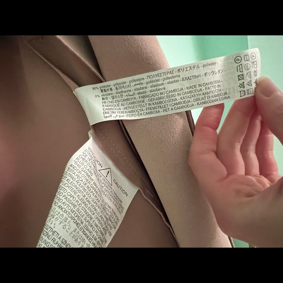 Zara rose suedelike  trench - Picture 6 of 7